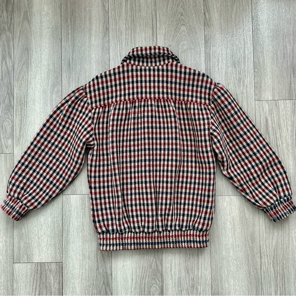 Kurt Lyle Lucy Jacket in Red/Brown Check - Picture 11 of 14